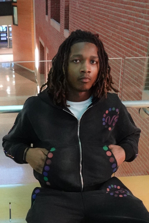 Crystal 'Obsidian' Jacket